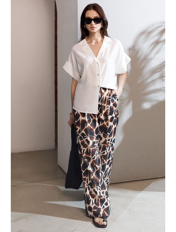 VILATTE Блузка 582677 D29.347 натуральный белый