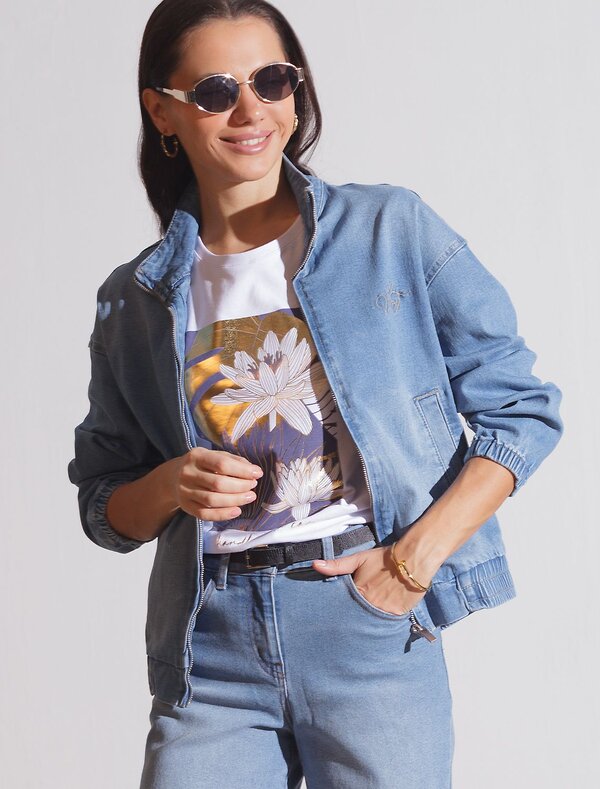 VILATTE Жакет 582682 D51.034 голубой