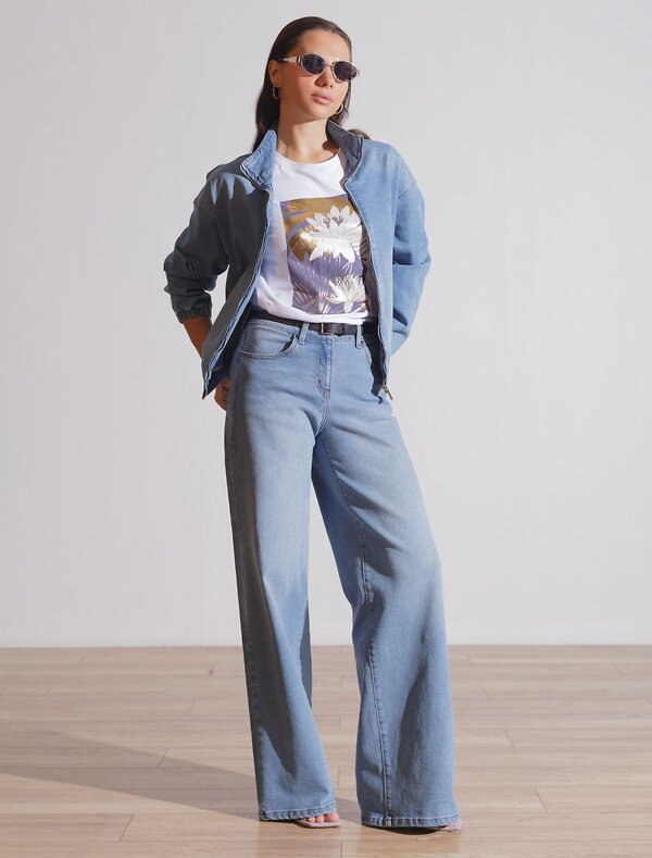 VILATTE Жакет 582682 D51.034 голубой