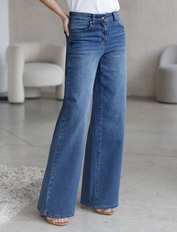 VILATTE Джинсы 582685 D54.309 синий