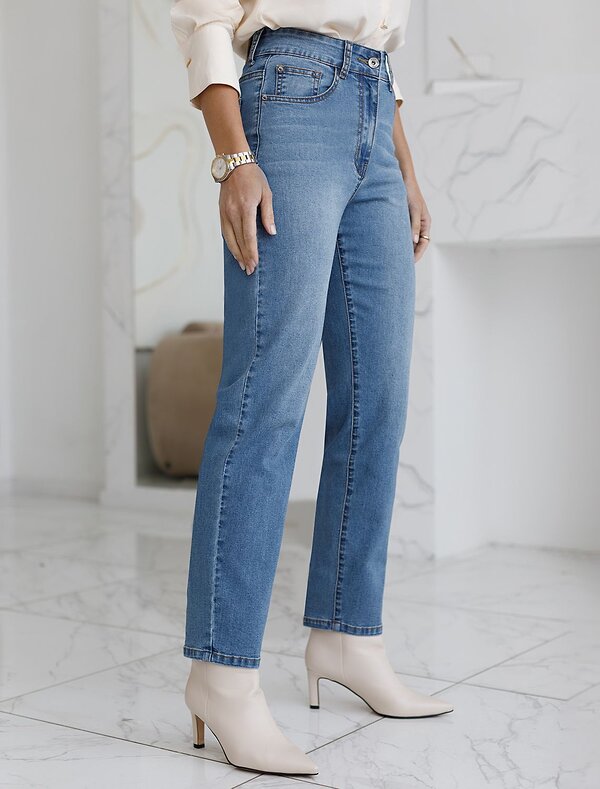 VILATTE Джинсы 582686 D54.312 голубой