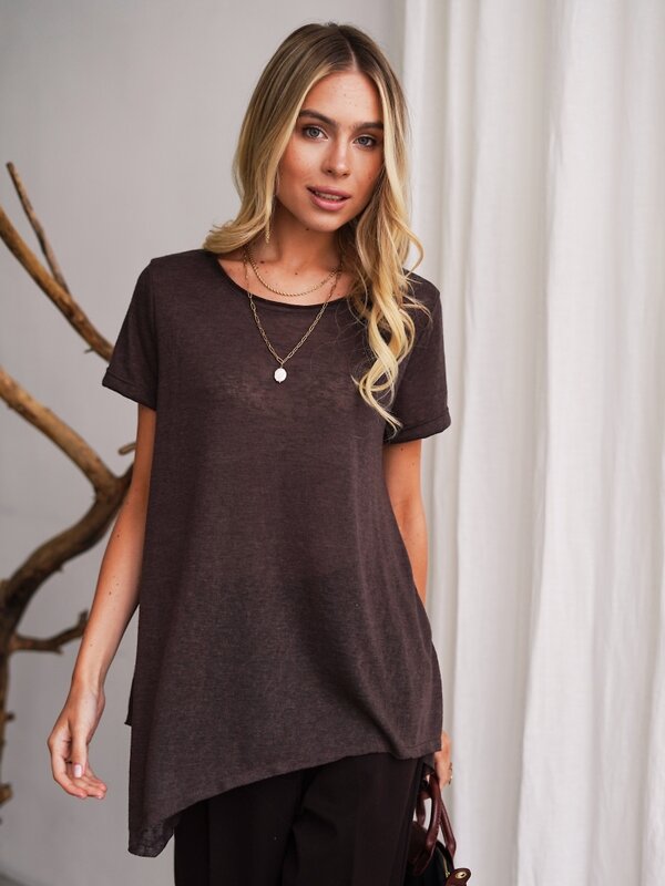 Binita Футболка 582688 1238-6 шоколадный