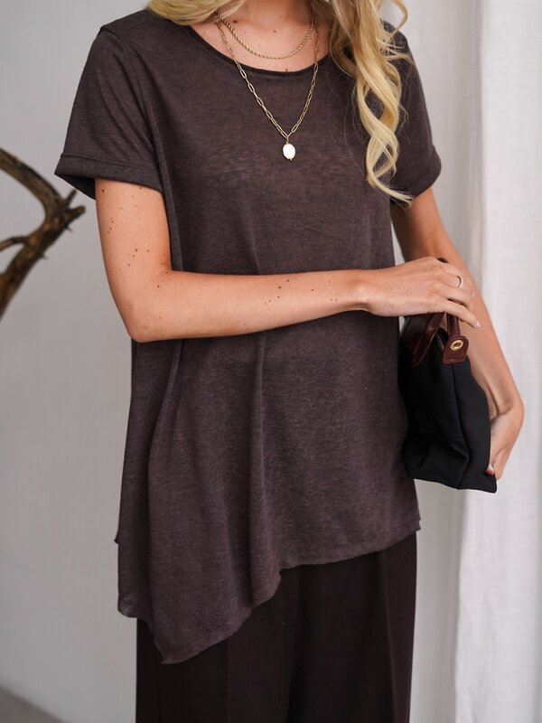 Binita Футболка 582688 1238-6 шоколадный