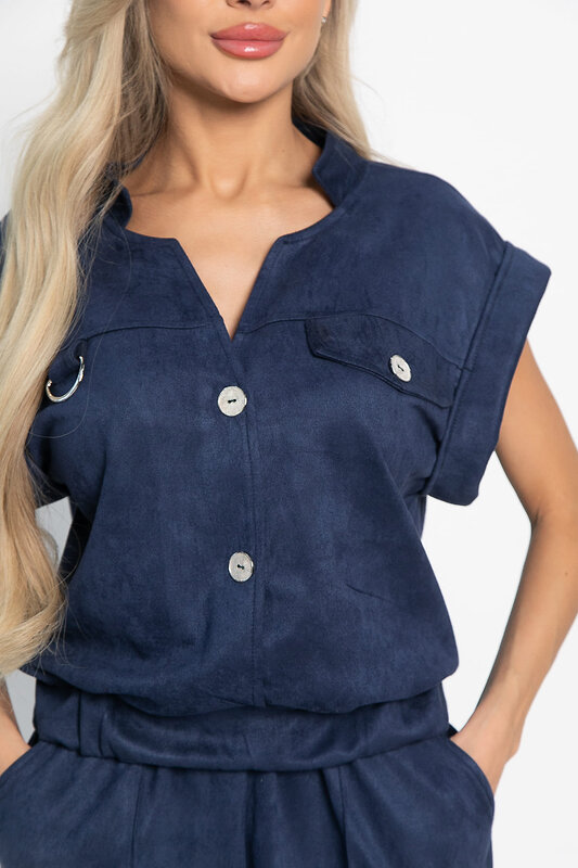 LT Collection Жилет 582692 Б15030-39М синий