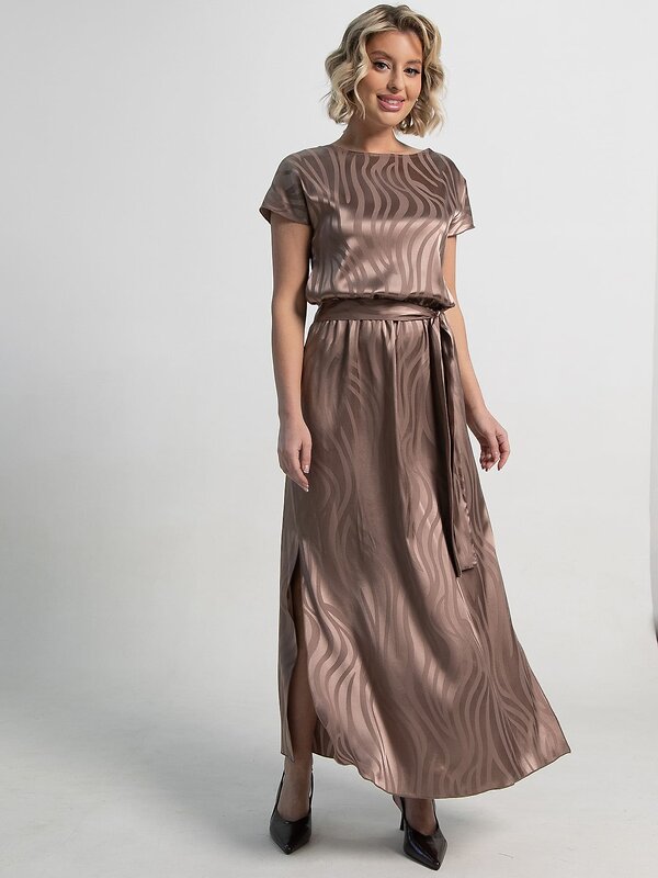 LT Collection Платье 582694 П15112-12М коричневый