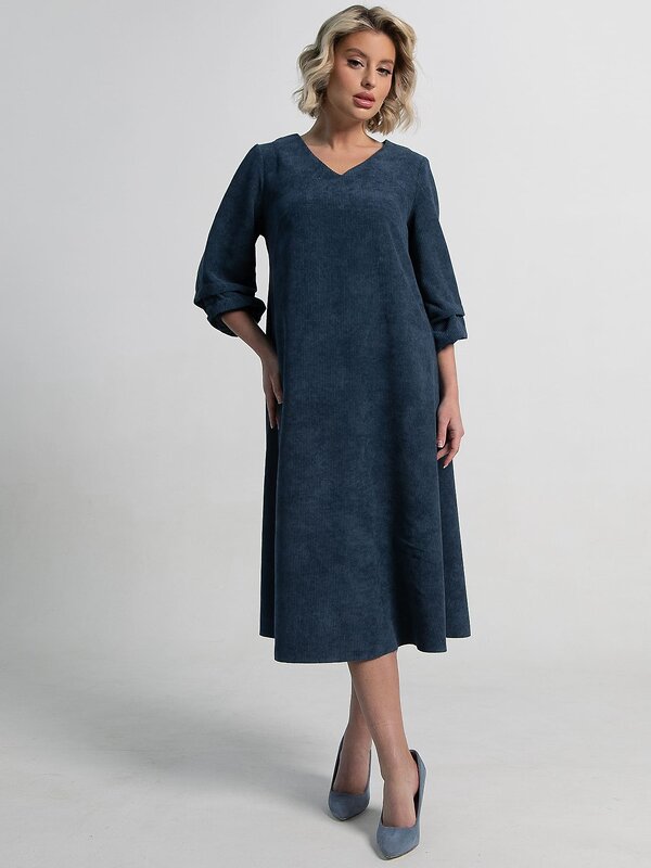 LT Collection Платье 582699 П15137-4М синий