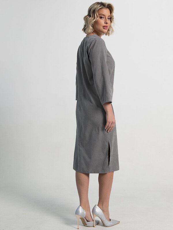 LT Collection Платье 582701 П15178-4М серый