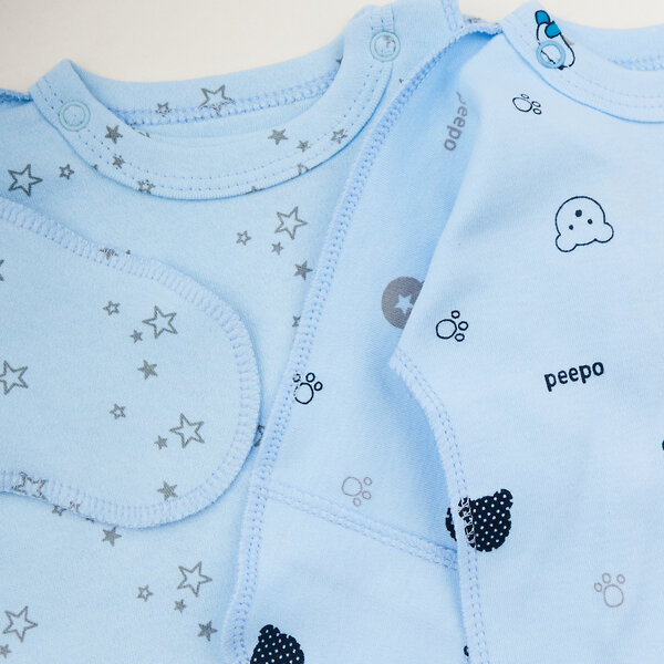 YOULALA Распашонка 582727 1090202505 голубой