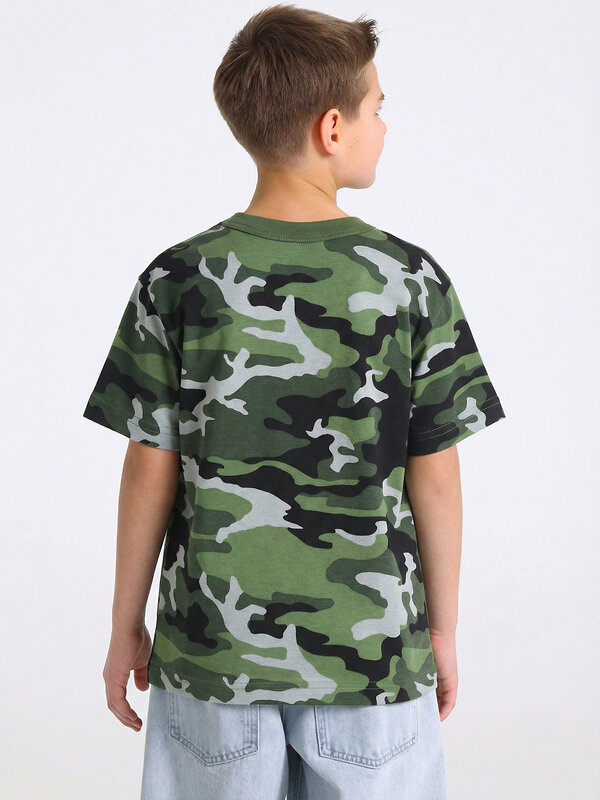 Апрель Футболка 582738 1ПДФК4332001н камуфляж патруль+оливковый