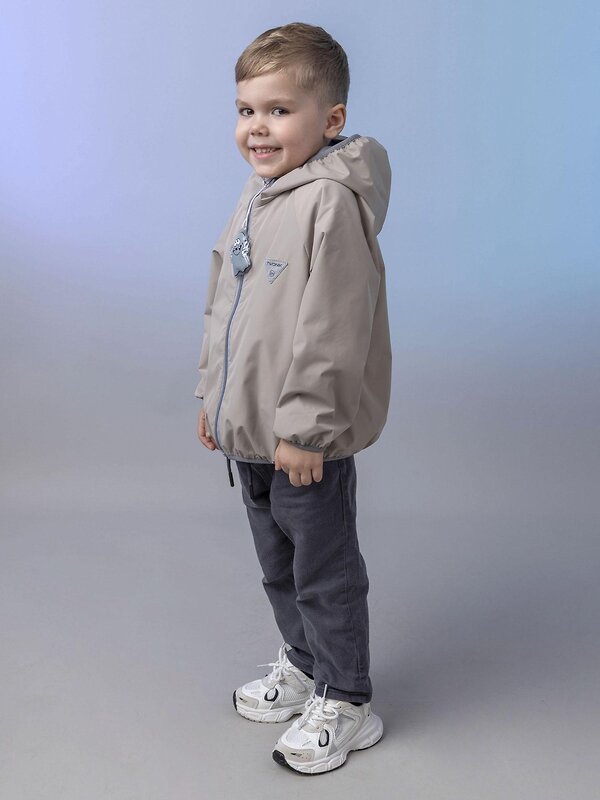 BATIK Ветровка 582744 0277-26в-4 Серебристо-серый