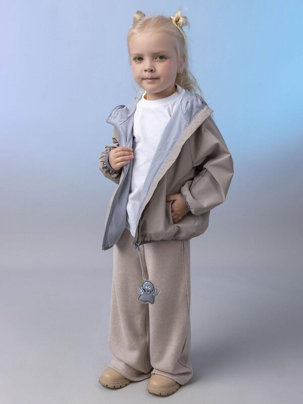 BATIK Ветровка 582744 0277-26в-4 Серебристо-серый