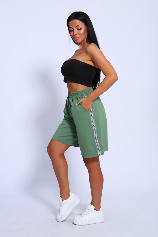 Натали Шорты 582752 35335 зелёный