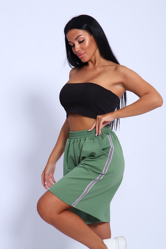 Натали Шорты 582752 35335 зелёный