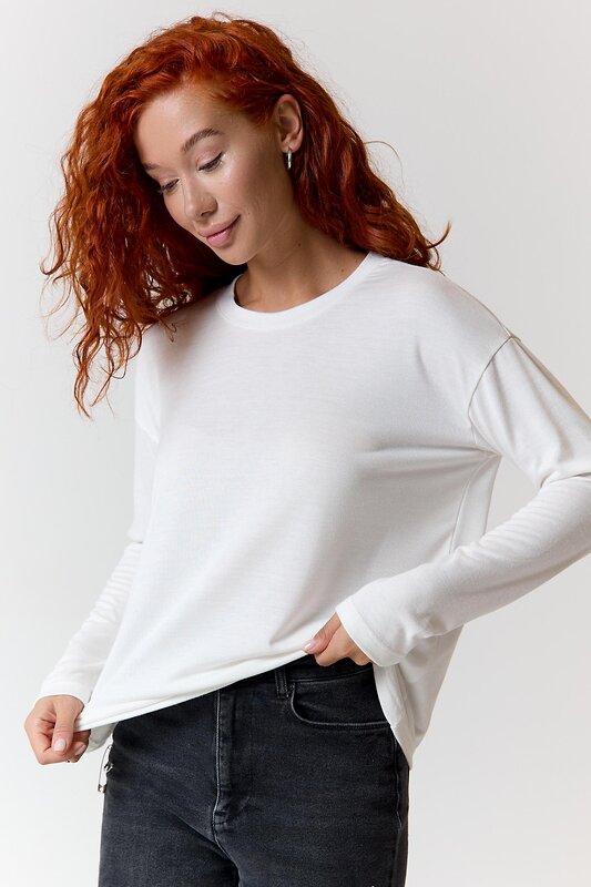 Lika Dress Лонгслив 582757 10636 Молочный