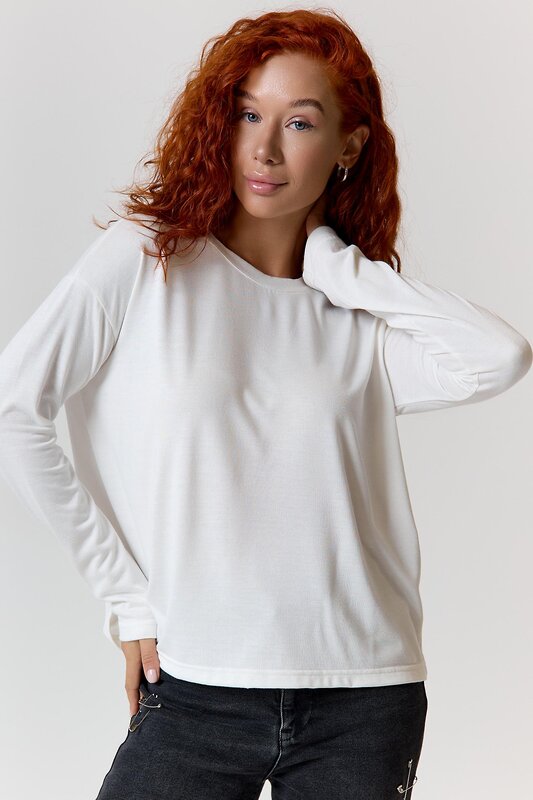 Lika Dress Лонгслив 582757 10636 Молочный