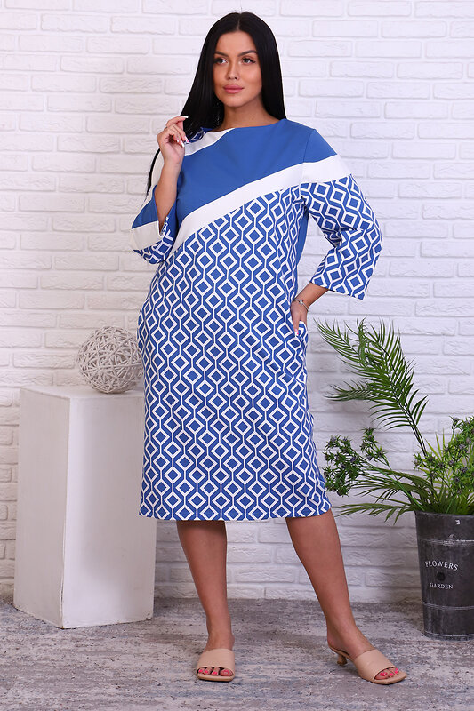 Натали Платье 582761 38517 синий