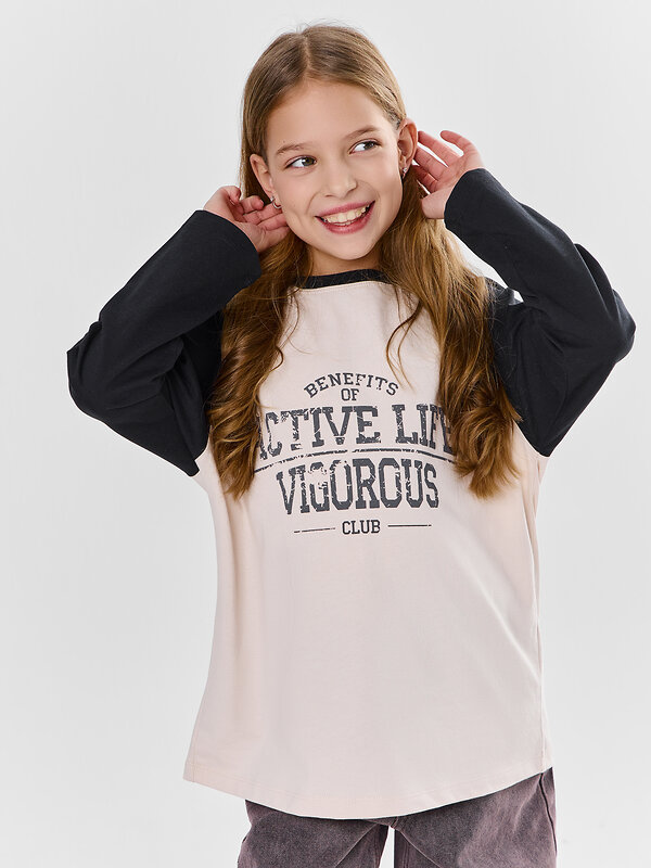 MARK FORMELLE Джемпер 582774 127995 льняной +печать