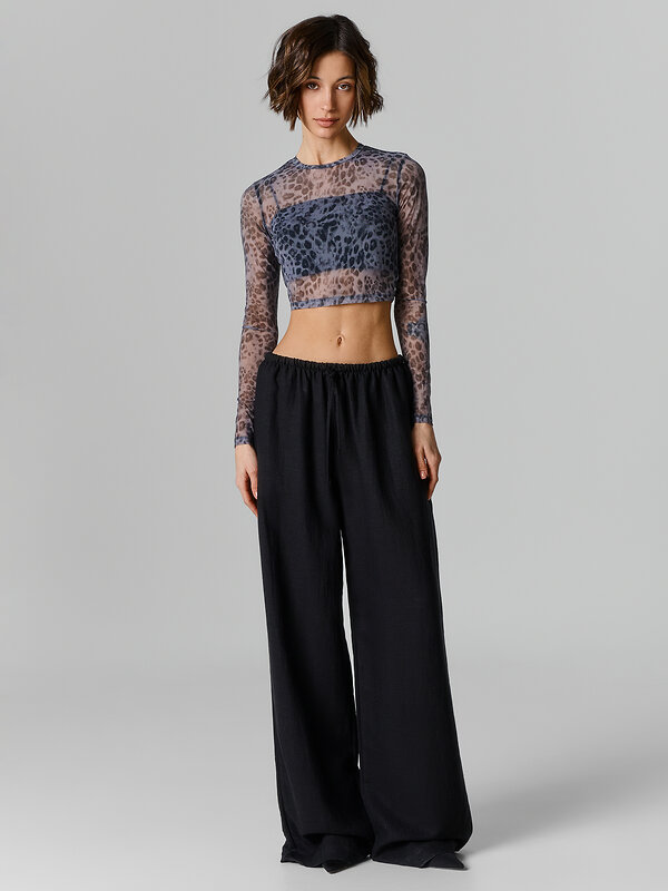 MARK FORMELLE Лонгслив 582786 302495 серый гепард