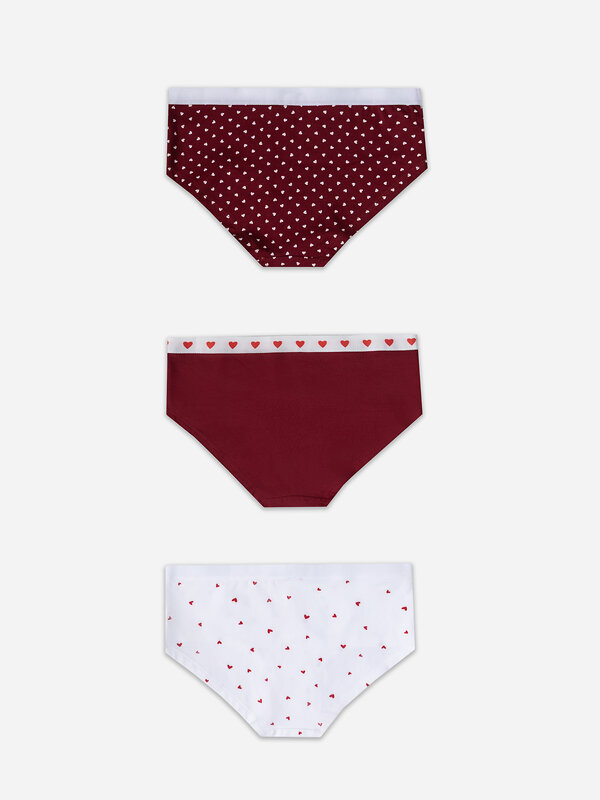 MARK FORMELLE Трусы 582821 412407-3 сердечки на т.красном