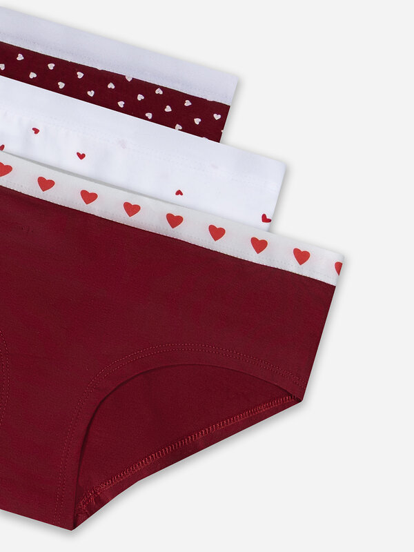 MARK FORMELLE Трусы 582821 412407-3 сердечки на т.красном