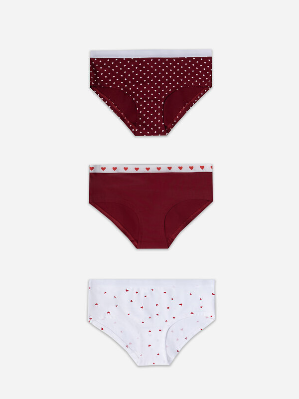 MARK FORMELLE Трусы 582821 412407-3 сердечки на т.красном