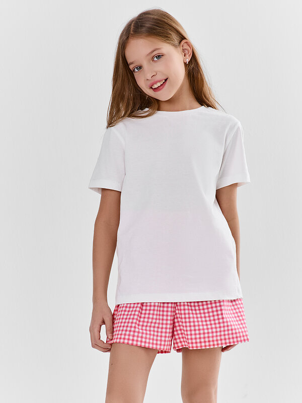 MARK FORMELLE Шорты 582837 537001 розовая клетка