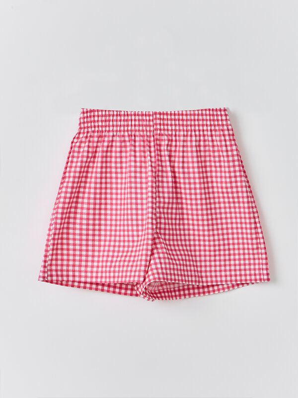 MARK FORMELLE Шорты 582837 537001 розовая клетка