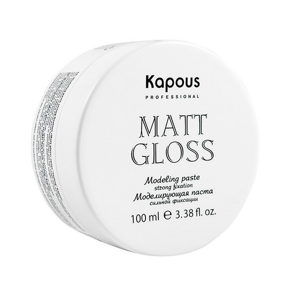 Kapous Моделирующая паста для волос сильной фиксации «Matt Gloss» 100 мл 582876 6855 