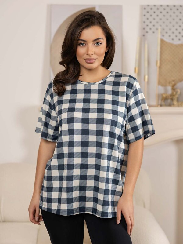 Текс-плюс Футболка 582912 00-00246574 Синий,белый