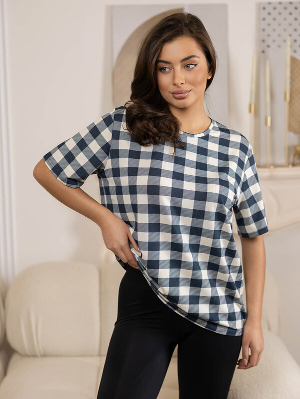 Текс-плюс Футболка 582912 00-00246574 Синий,белый