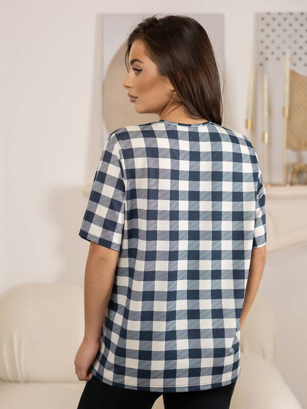 Текс-плюс Футболка 582912 00-00246574 Синий,белый