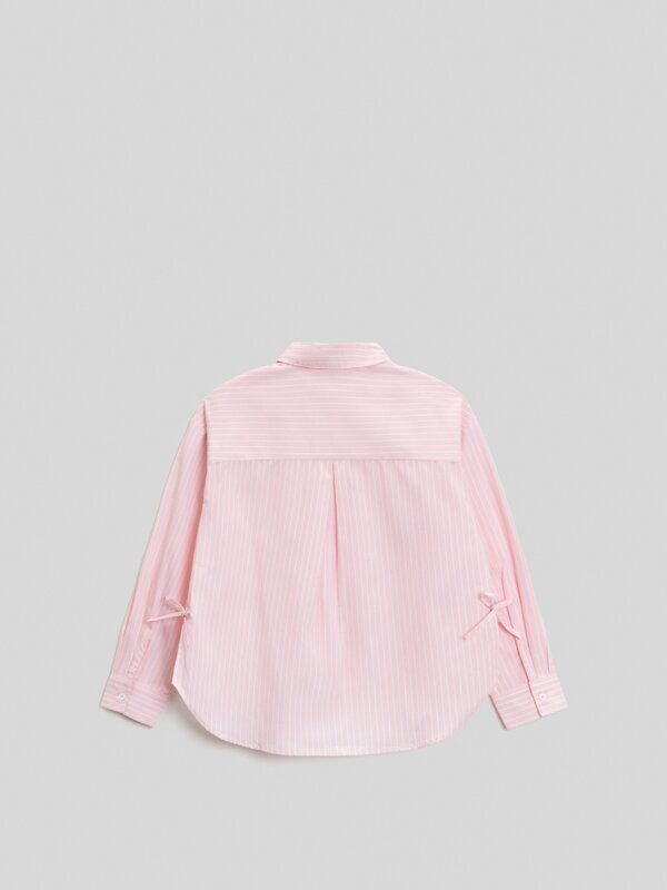 Acoola Блузка 582931 20210260154 розовая полоска