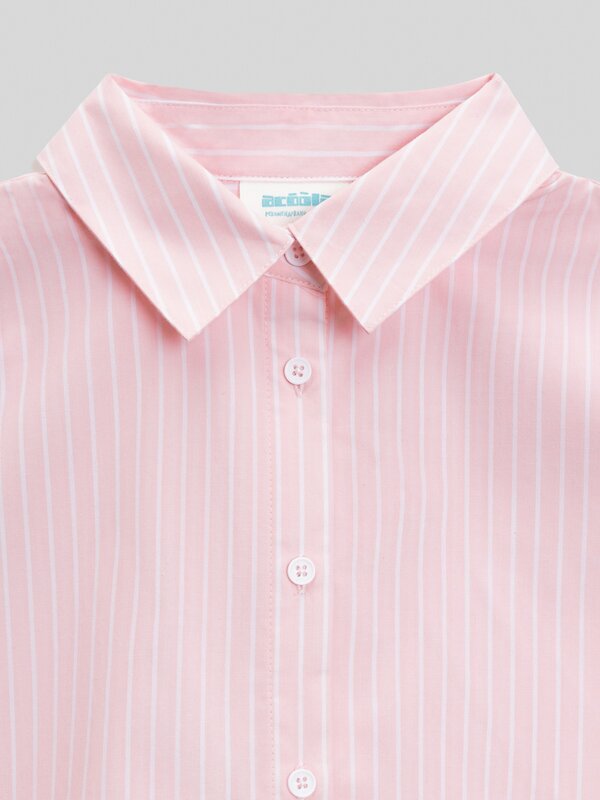 Acoola Блузка 582931 20210260154 розовая полоска