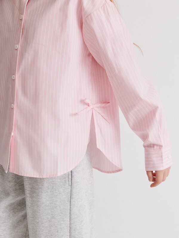 Acoola Блузка 582931 20210260154 розовая полоска