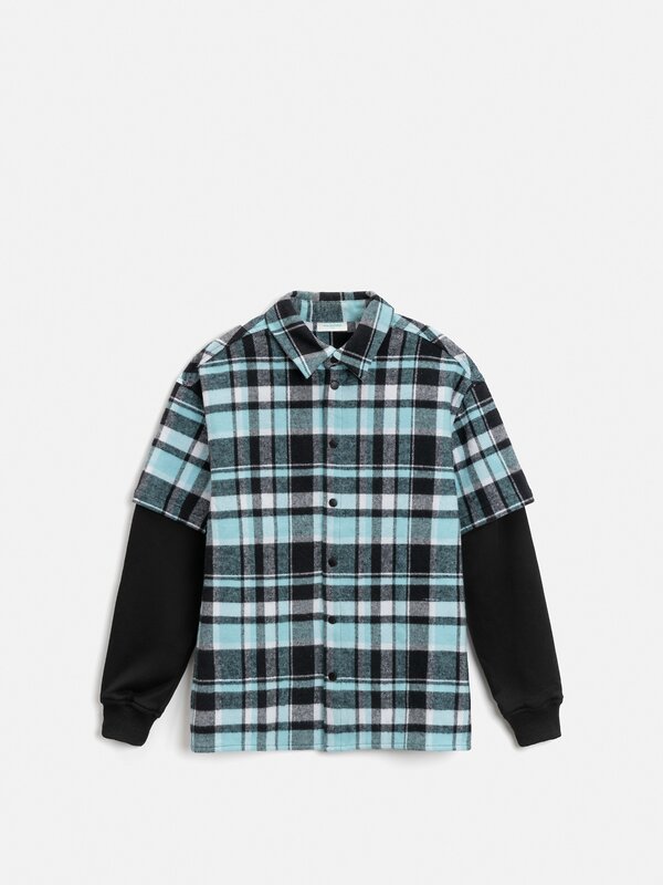 Acoola Куртка 582937 20110280222 синяя клетка