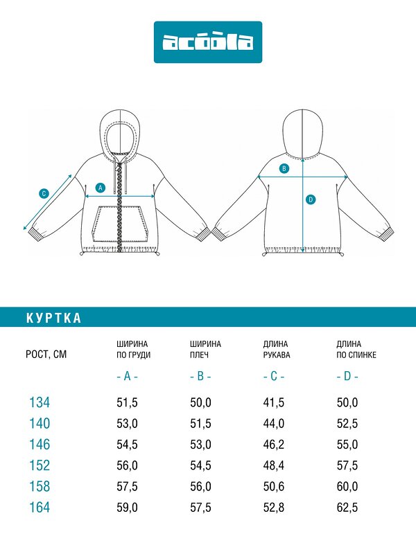 Acoola Куртка 582939 20111000055 серый