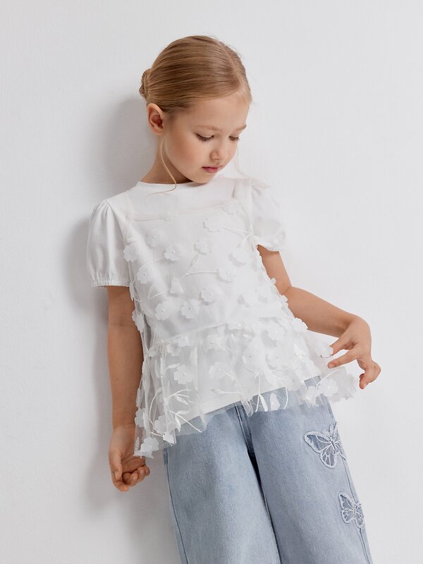 Acoola Блузка 582968 20220510207 белый