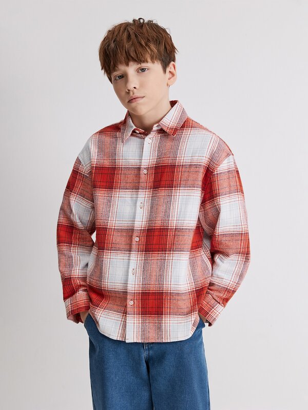 Acoola Сорочка 583006 20130280042 красная клетка