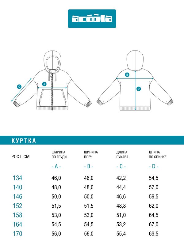 Acoola Куртка 583010 20111000054 черный