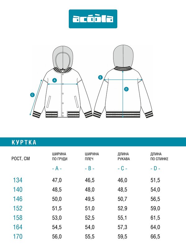 Acoola Куртка 583015 20111000053 черный