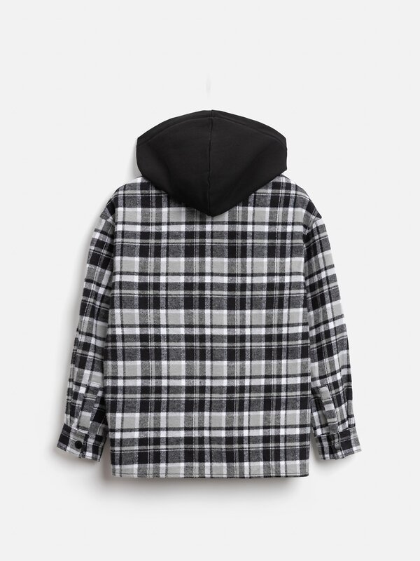Acoola Куртка 583022 20110280224 черно-белая клетка
