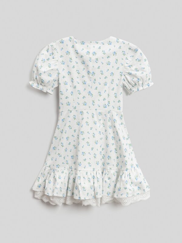 Acoola Платье 583039 20210200780 белый принт