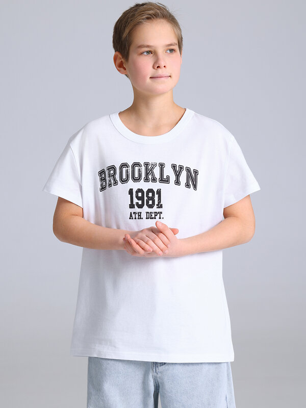 Апрель Футболка 583062 1ПДФК4518001 белый