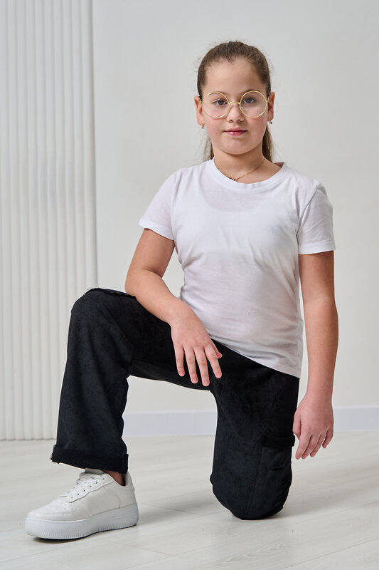 Натали Брюки 583084 67195 черный винтаж