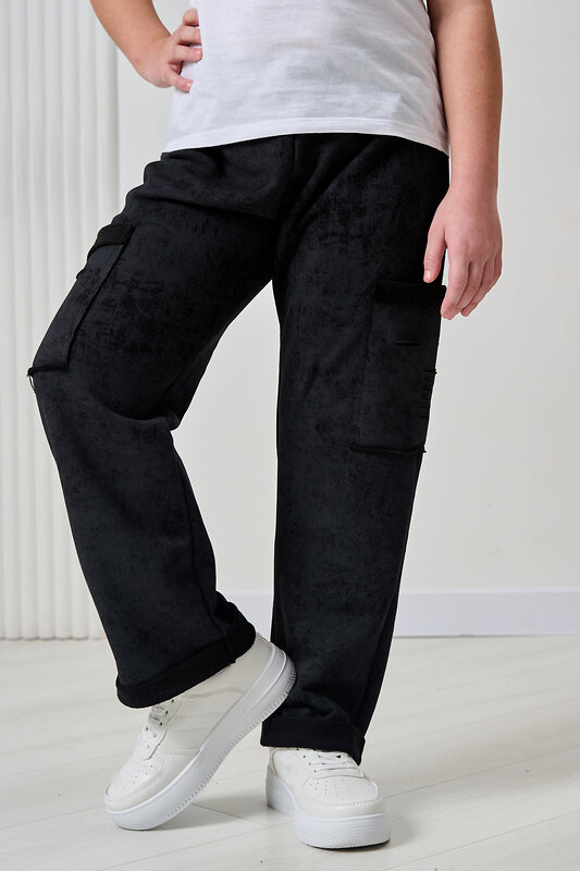 Натали Брюки 583084 67195 черный винтаж