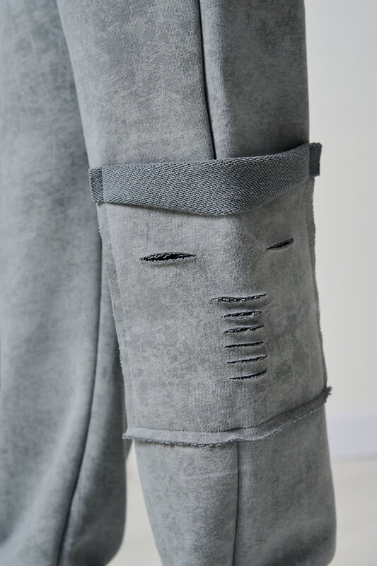 Натали Брюки 583085 67195 серый винтаж