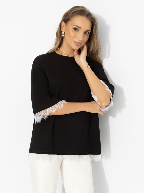 CHARUTTI Футболка 583104 12644 Черный