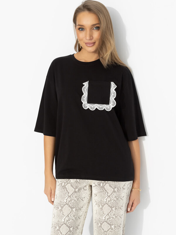 CHARUTTI Футболка 583123 12645 Черный