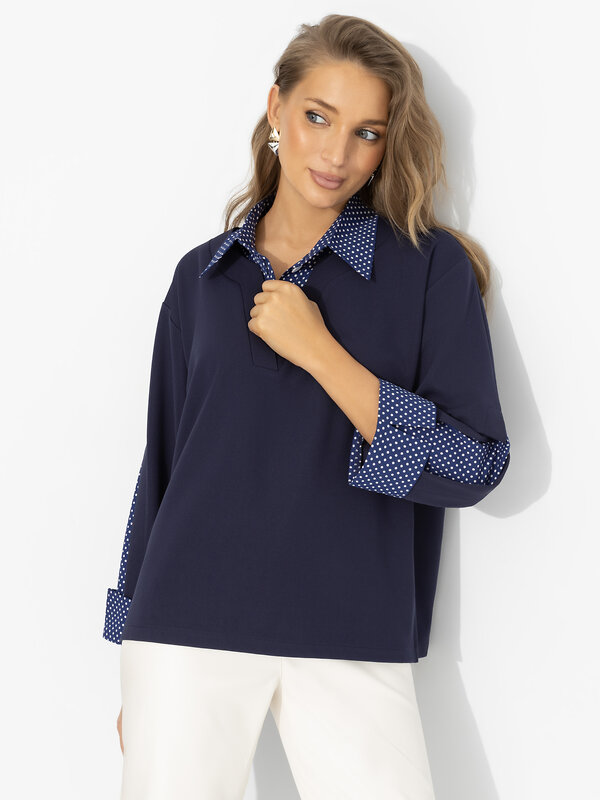 CHARUTTI Блуза 583141 12631 Синий