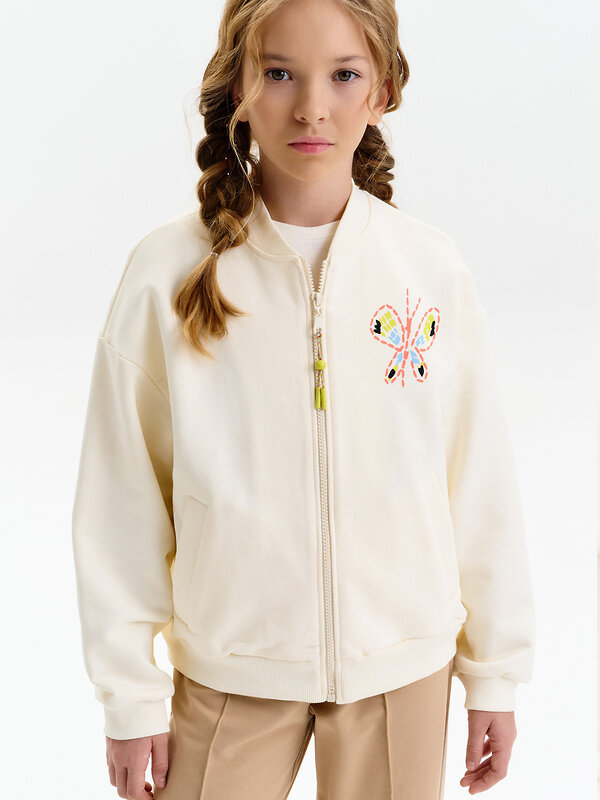 PELICAN Толстовка 583157 GFX3390U Молочный